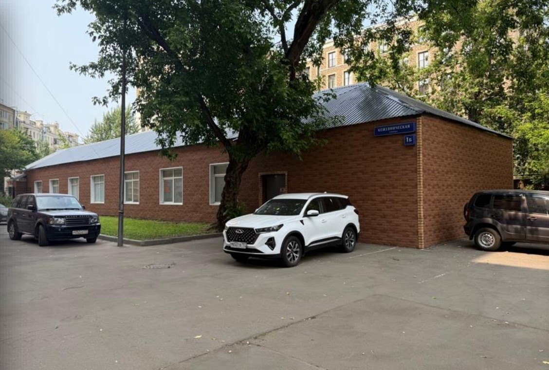 фасад дома, здание по адресу г Москва, ул Кожевническая, д 1Б стр 2
